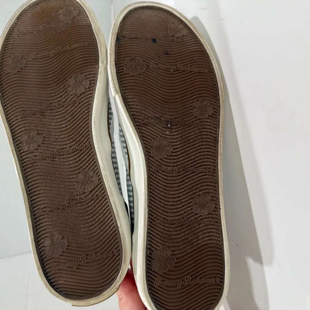 Tommy Bahama Slip On Sneakers Striped Casual Shoes Comfort Loafers Women's 7.5 - Image 8