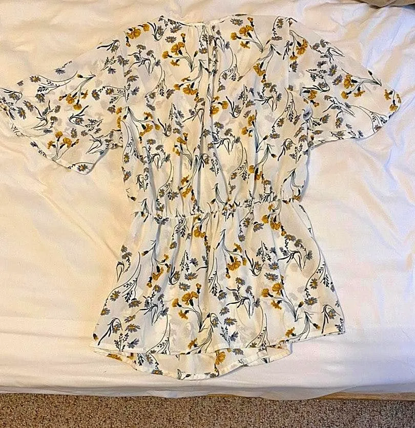 Sienna Sky Floral Wrap Top - Image 3