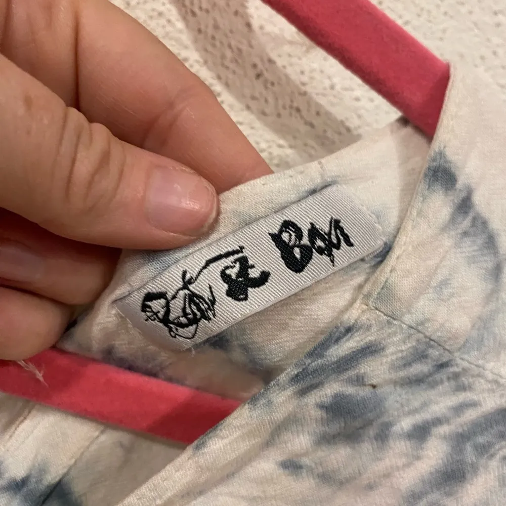 Rat & Boa  Tie Dye Lace Up Top Size Small EUC - Image 3