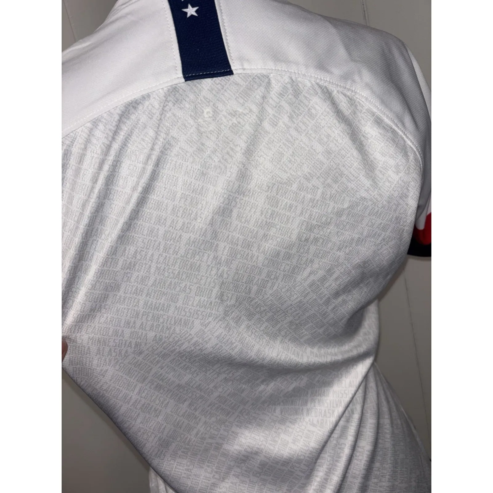 Nike USA Soccer Jersey Women's Medium White Home Top 2019 Jersey - Image 4