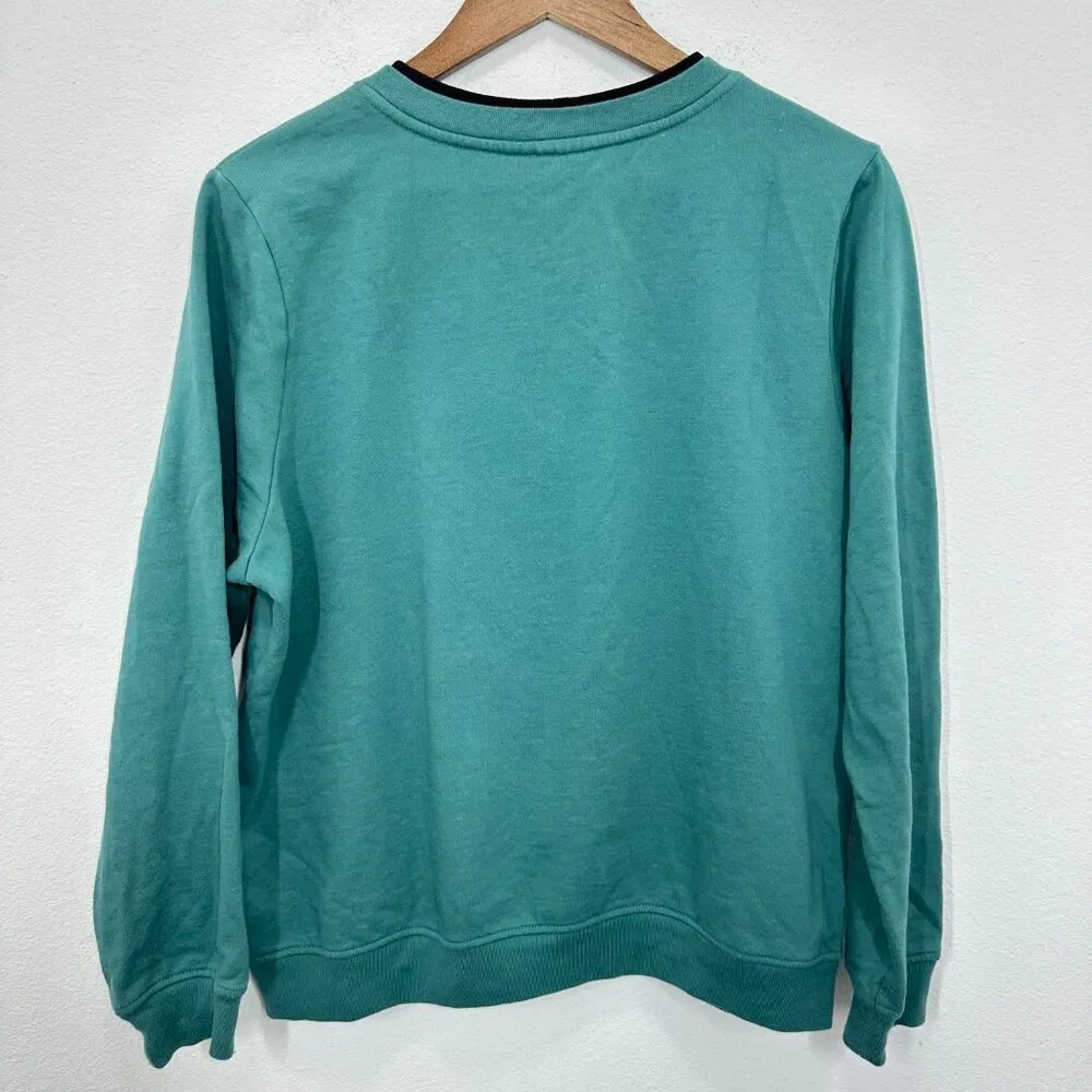 Breckinridge Women’s Top Sweatshirt Christmas Cardinal Grannycore Cottagecore L - Image 2