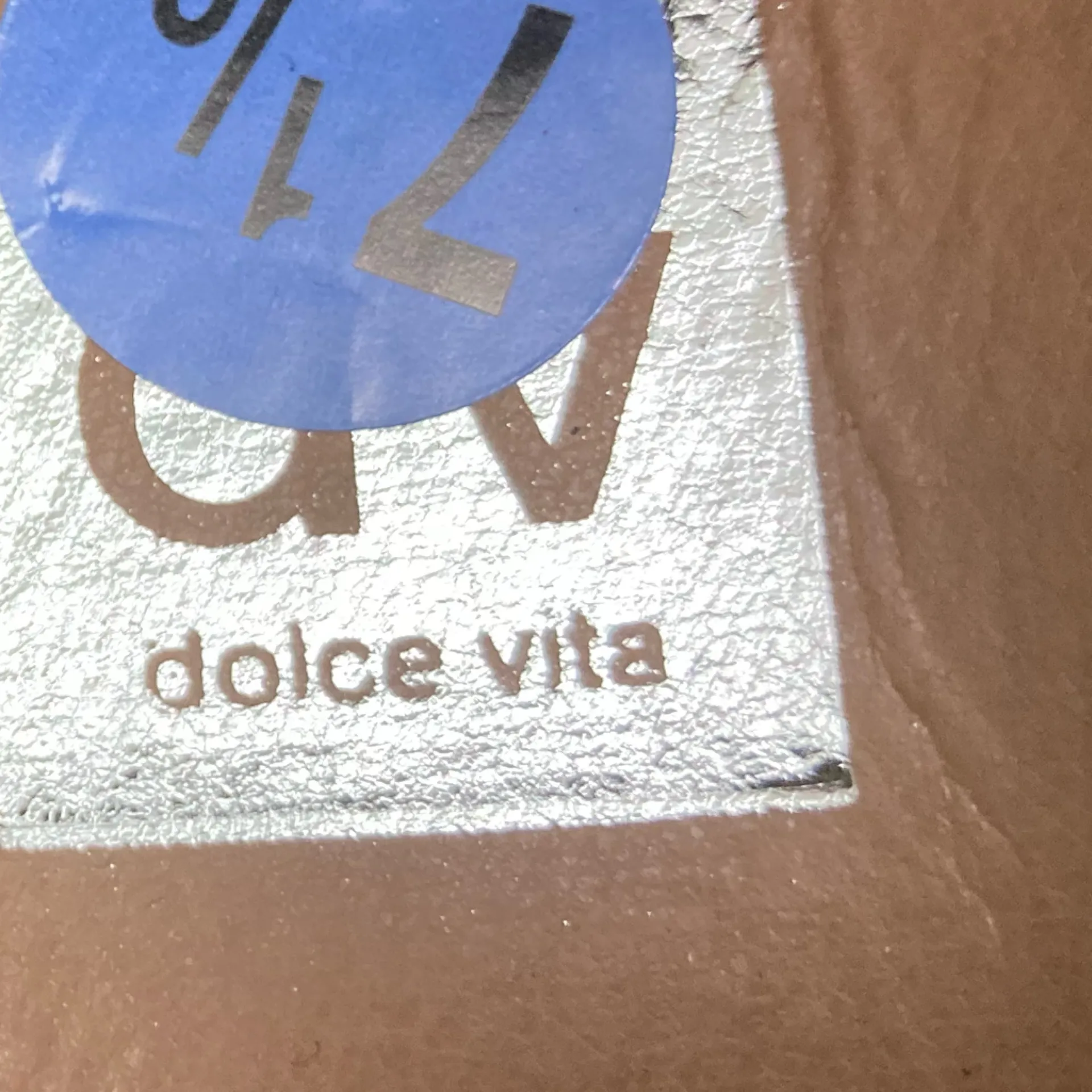 Dolce Vita Cream Women's Sneakers Size 7.5 - Image 6