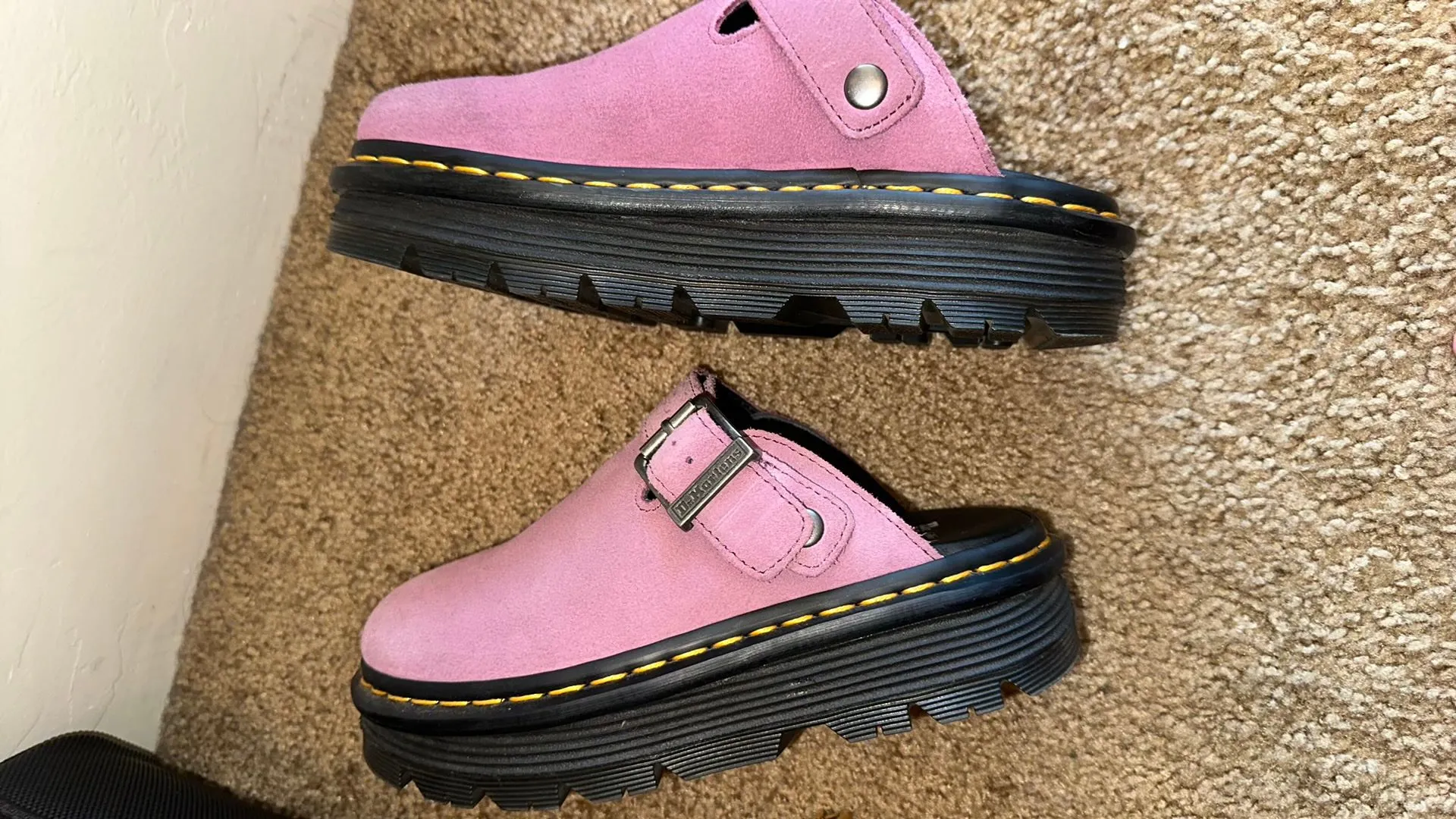 Doc Marten Purple Clogs  - Image 6