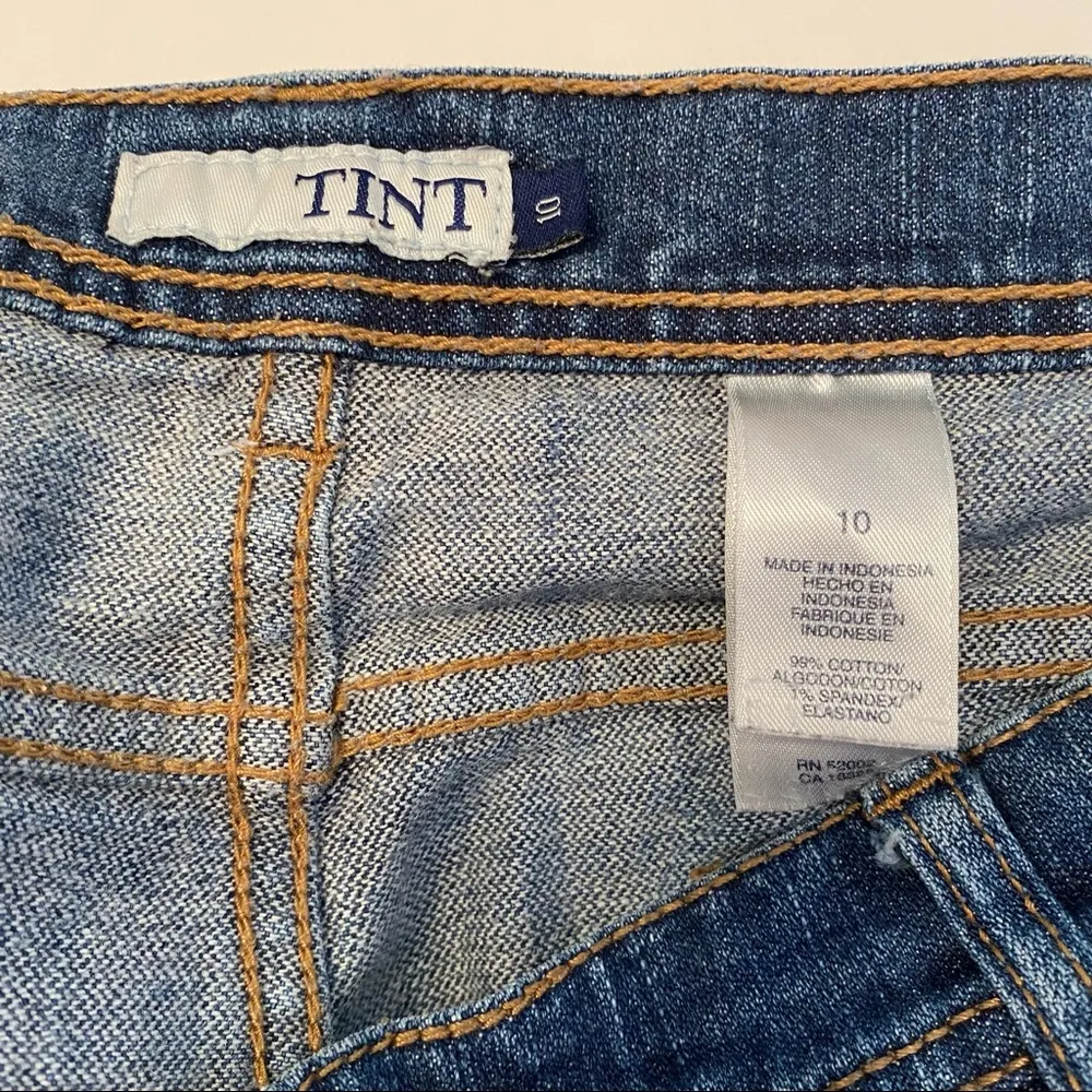 Tint|| Blue jeans capris - Image 6