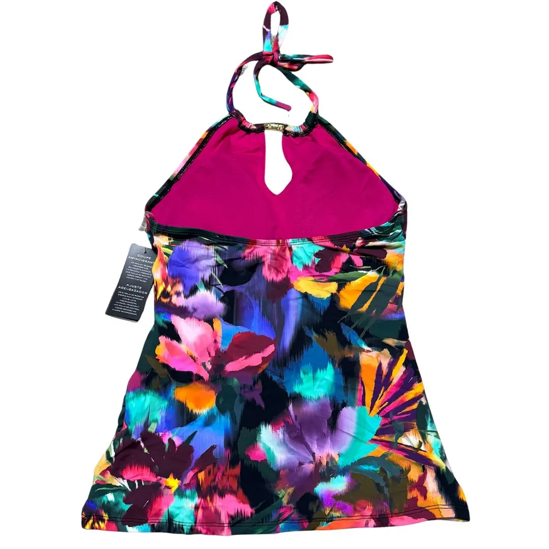 LAUREN RALPH LAUREN Jungle Paradise Tankini Swim Top Hipster Bottom Set NWT 6 4 - Image 9