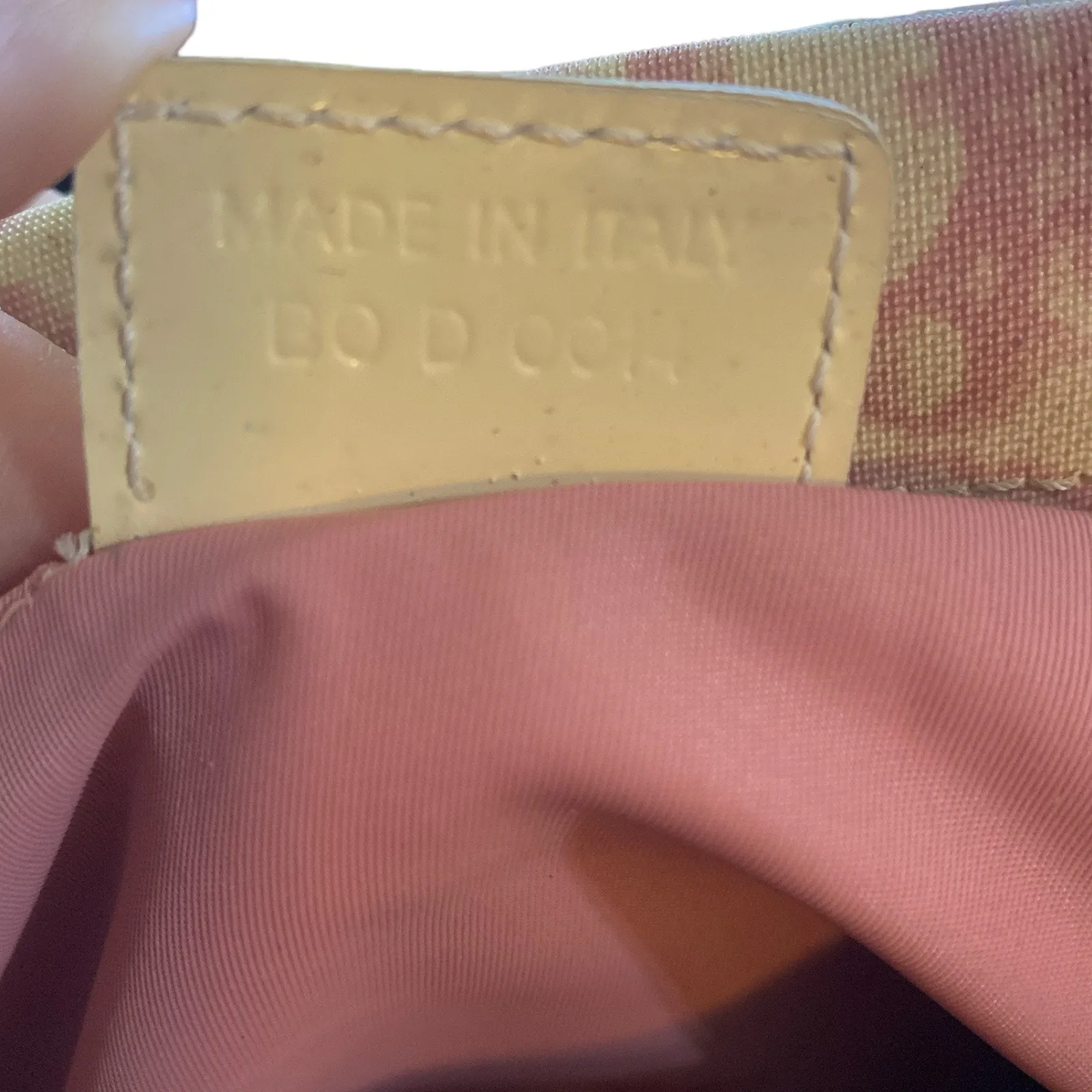 Dior Vintage Y2K Pink Trotter Crossbody Authentic - Image 13