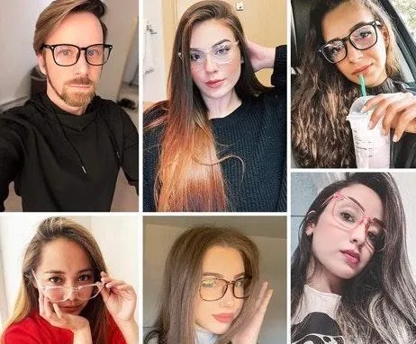 Gaoye Blue light Computer Reading Glasses Black Matte Frame - Image 4