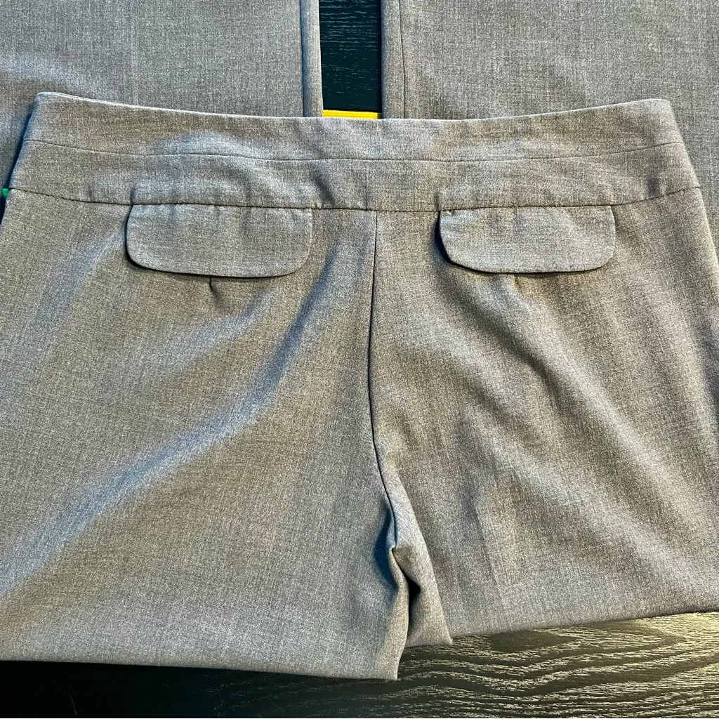 My Michelle Wide Leg Trousers Gray Size 9 EUC - Image 6