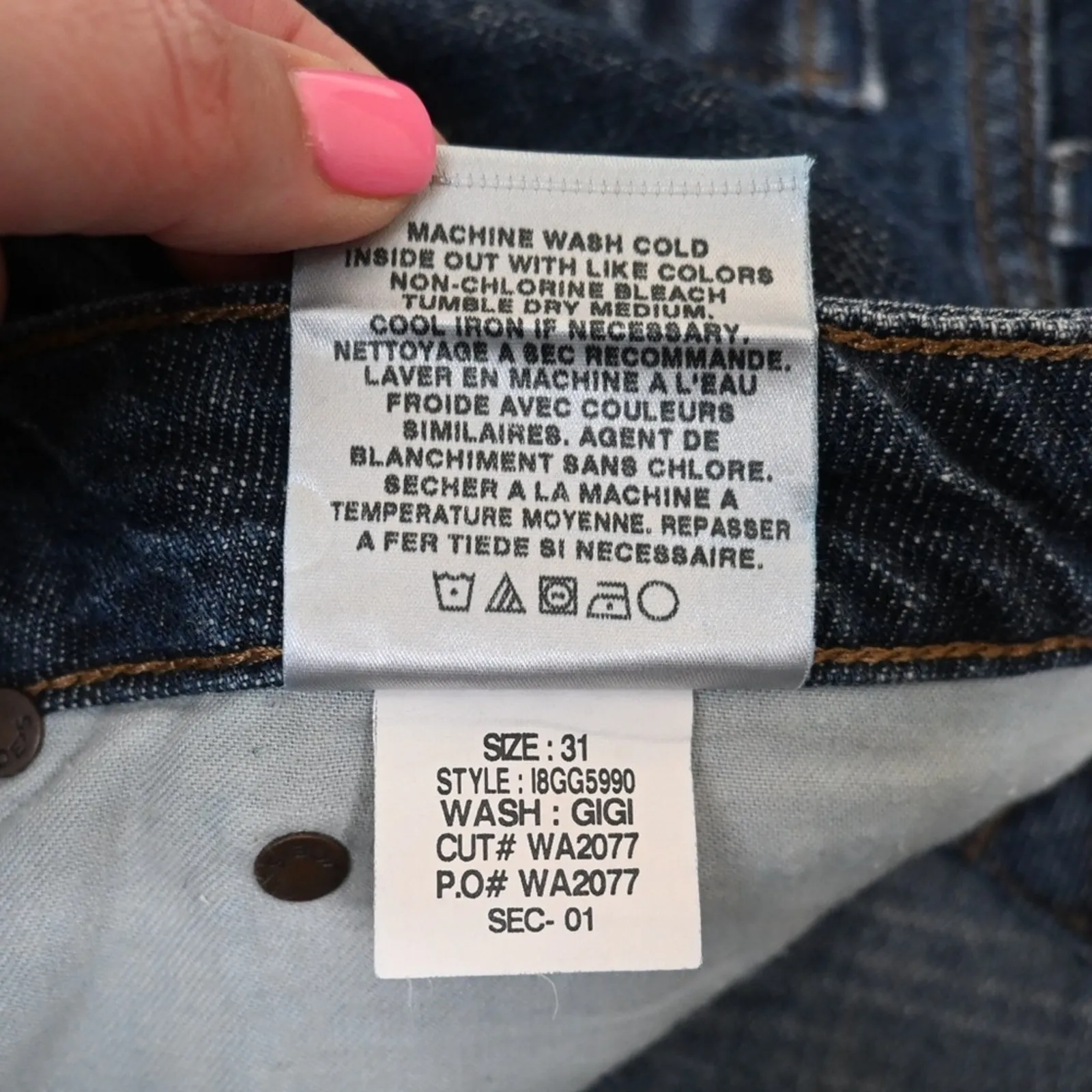 Joe's Jeans Womens 31 Muse Kicker Cropped Jean - Image 11