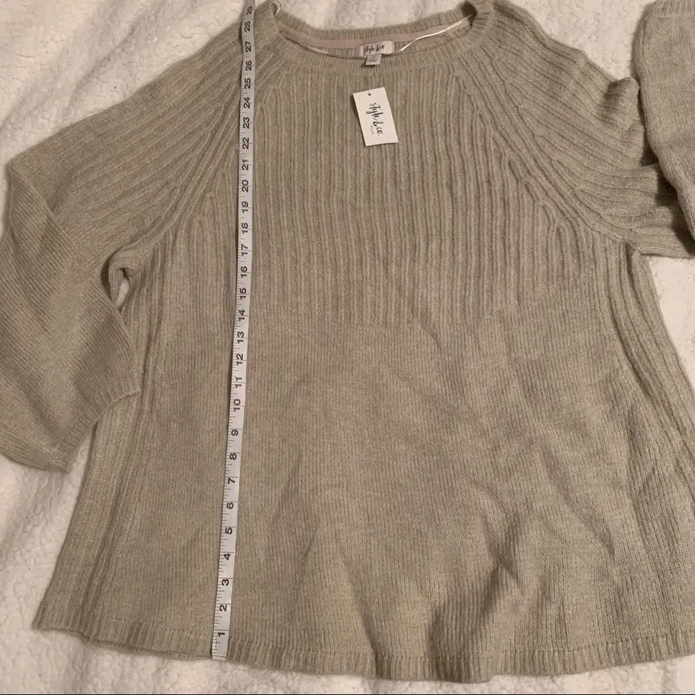 Style & Co Bishop-Sleeve Tunic Sweater - Image 13