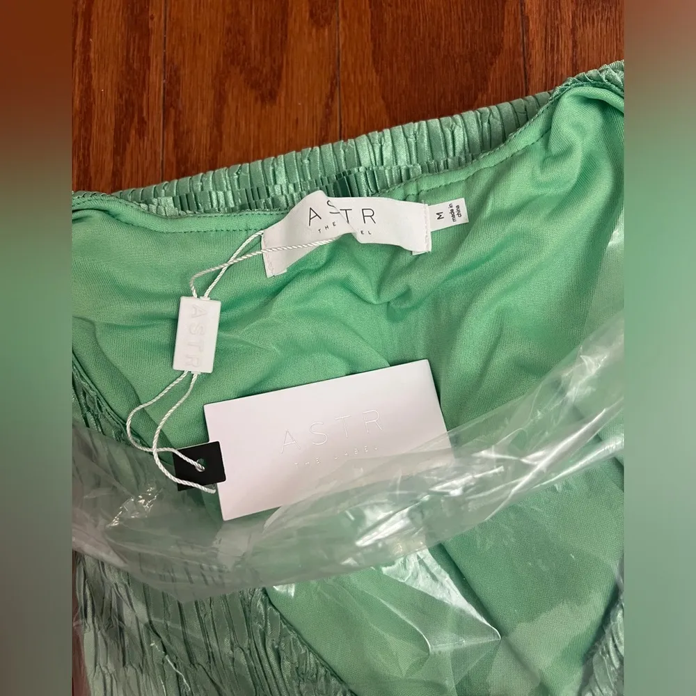 the label-NYAH PLISSE BODYCON DRESS - Image 9