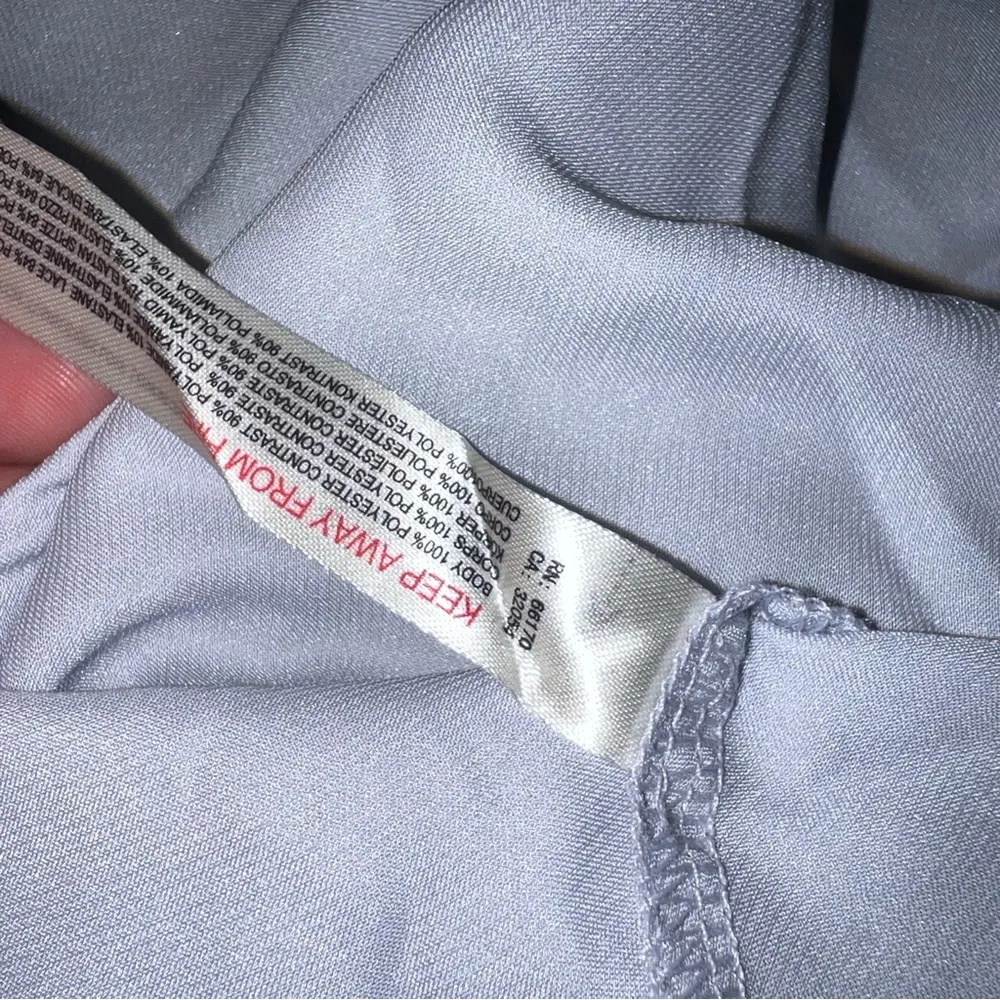 Free People Ready Now Cross Back Lace Mini Slip Dress - Image 11