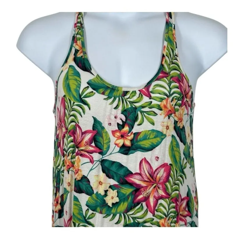 Tommy Bahama Tropical Floral Nightgown or Swim Coverup Size Small - Image 3