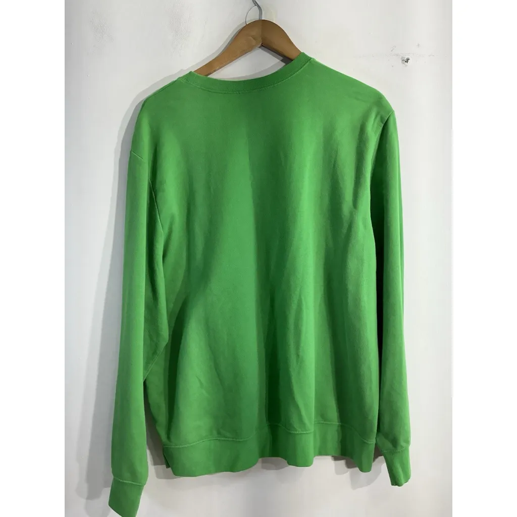 Womans Fifth Sun Holiday Theme Sweatshirt 2 Xl Green Pullover - Image 2