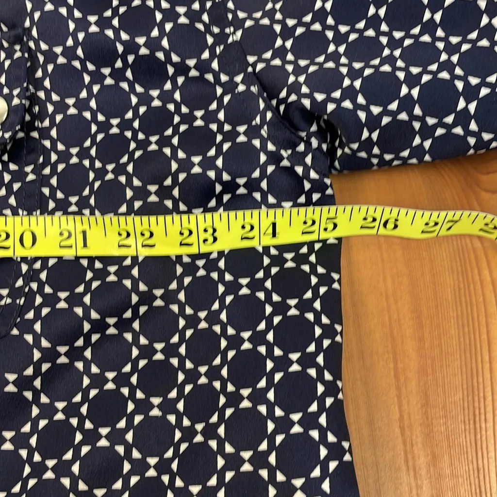 Bianca Nygard Weekend Women's Windbreaker Raincoat Jacket Funnel Collar 16 Navy Blue - Image 12