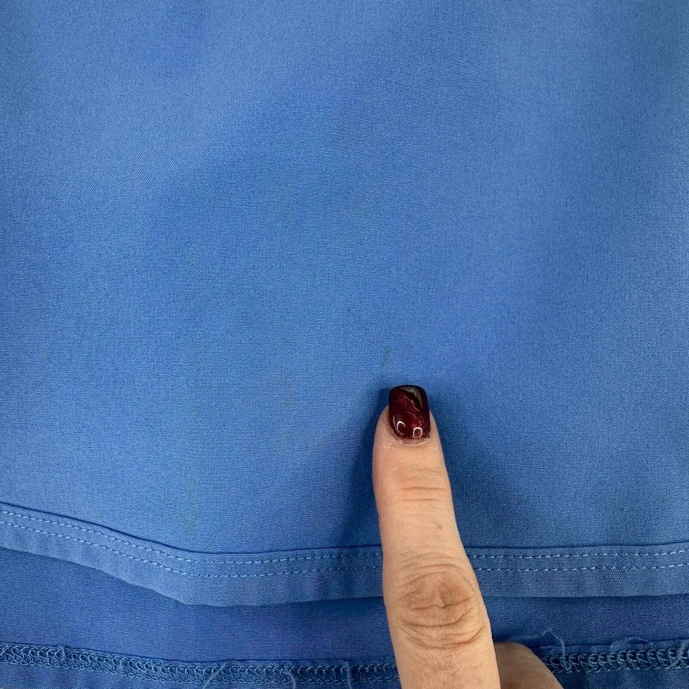 The Black Dog Life Off The Leash Blue Elastic Waistband Skort Size Small - Image 3