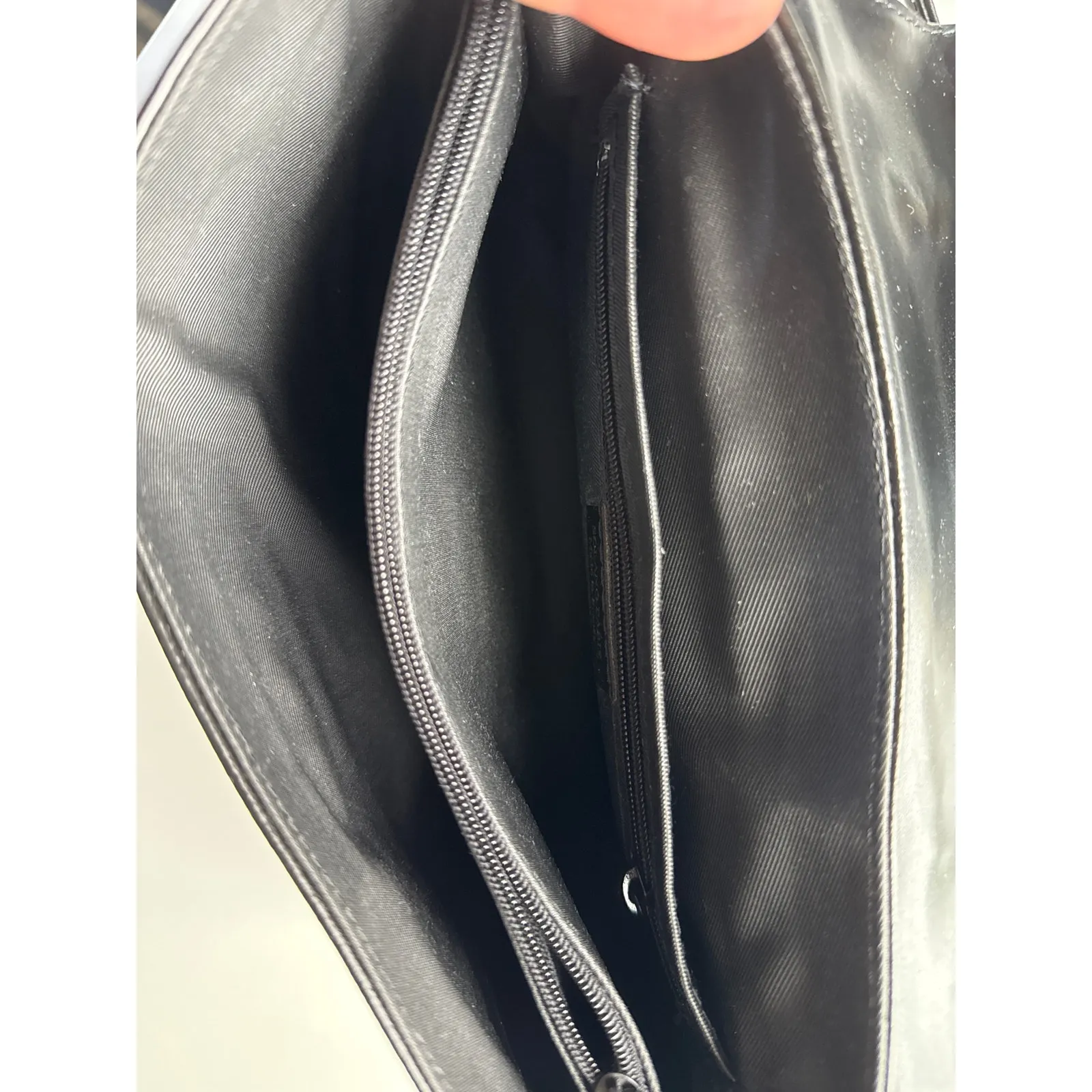 Solano Paris Black Leather Shoulder Bag With Unique Adjustable Strap - Image 8