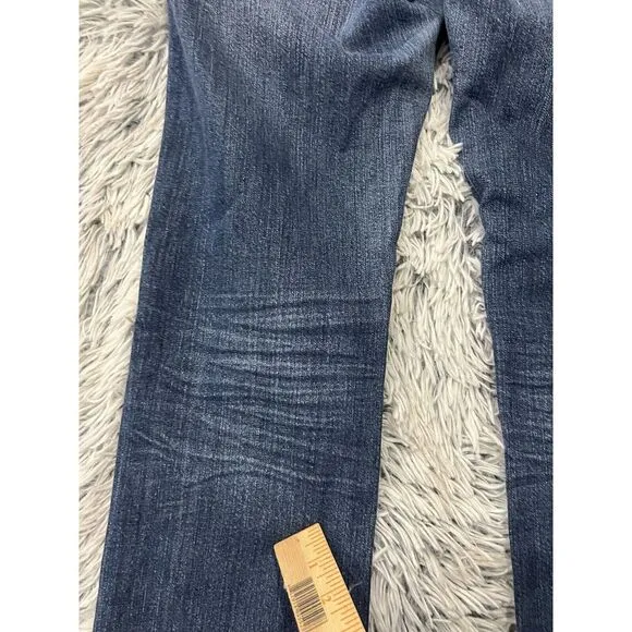 VIGOSS Straight Cut Jeans Women's Size 9 Blue Denim low Rise Pants Western Rodeo - Image 11