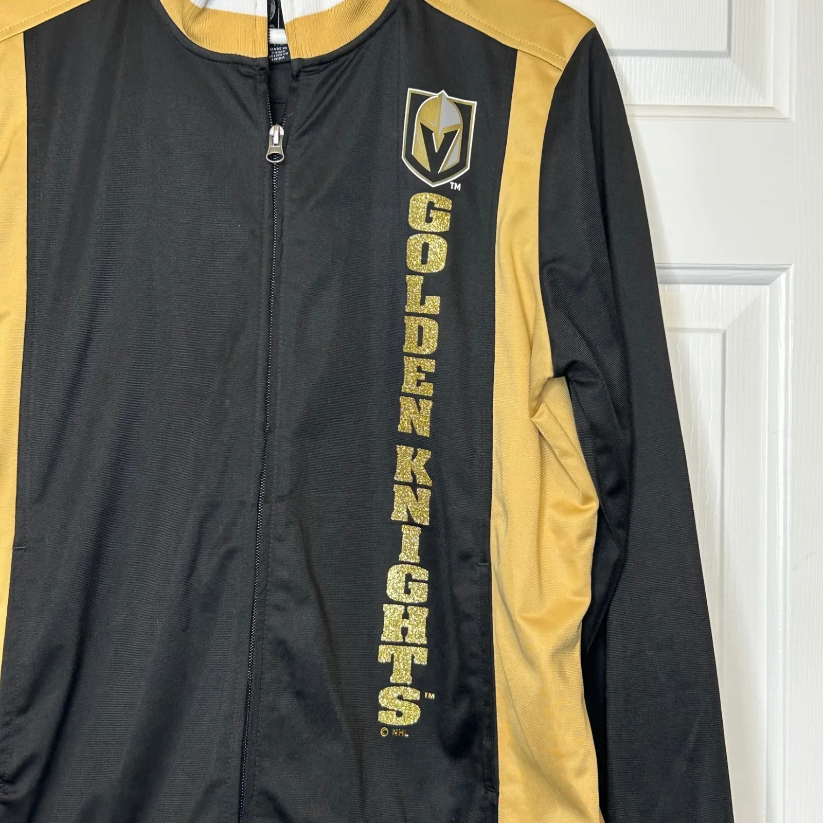 VGK Vegas Golden Knights Womens Track Jacket G - Image 5