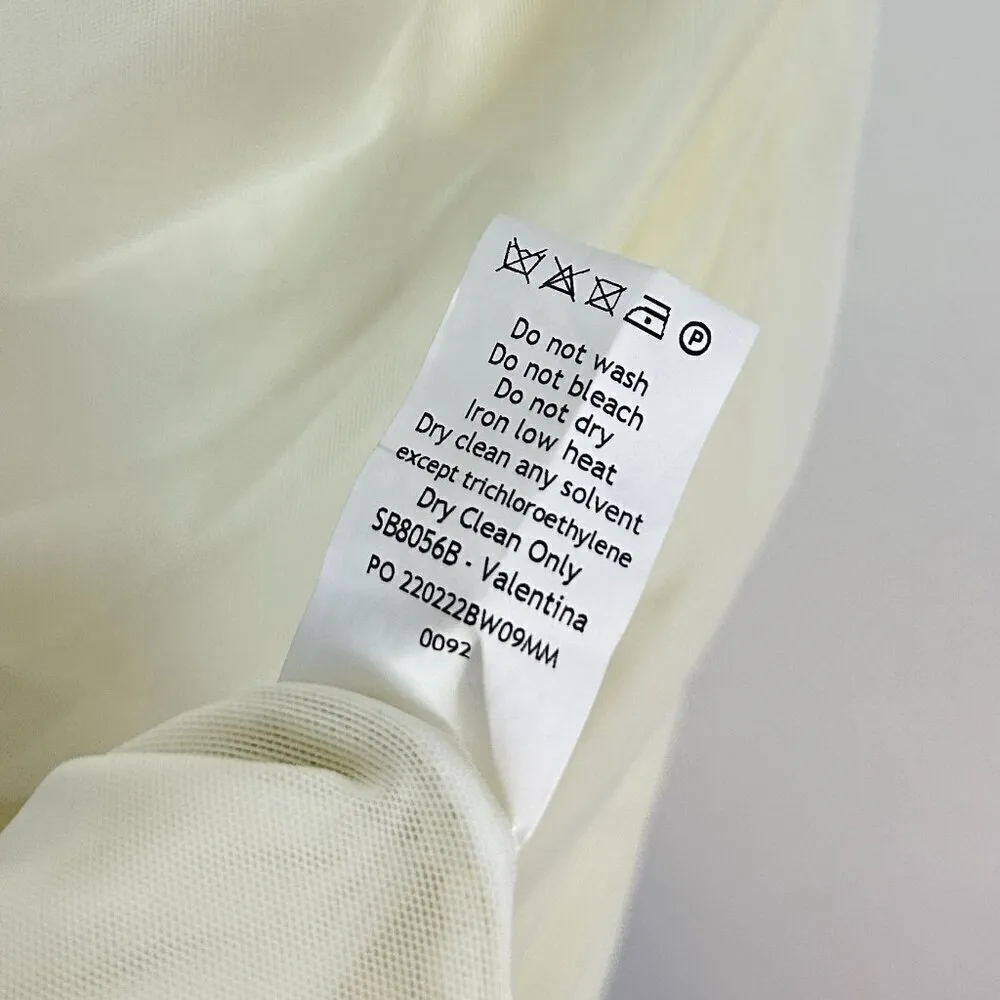 HOUSE OF CB Valentina Asymmetric Cutout One-Shoulder Midi Dress in Ivory XS NWT - Image 13