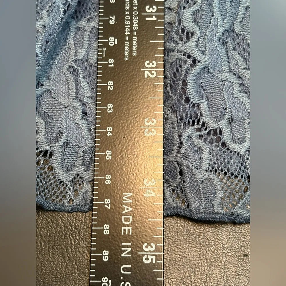 Miami Blue Long Sheer Sleeve V-Neck Sundress size M - Image 14