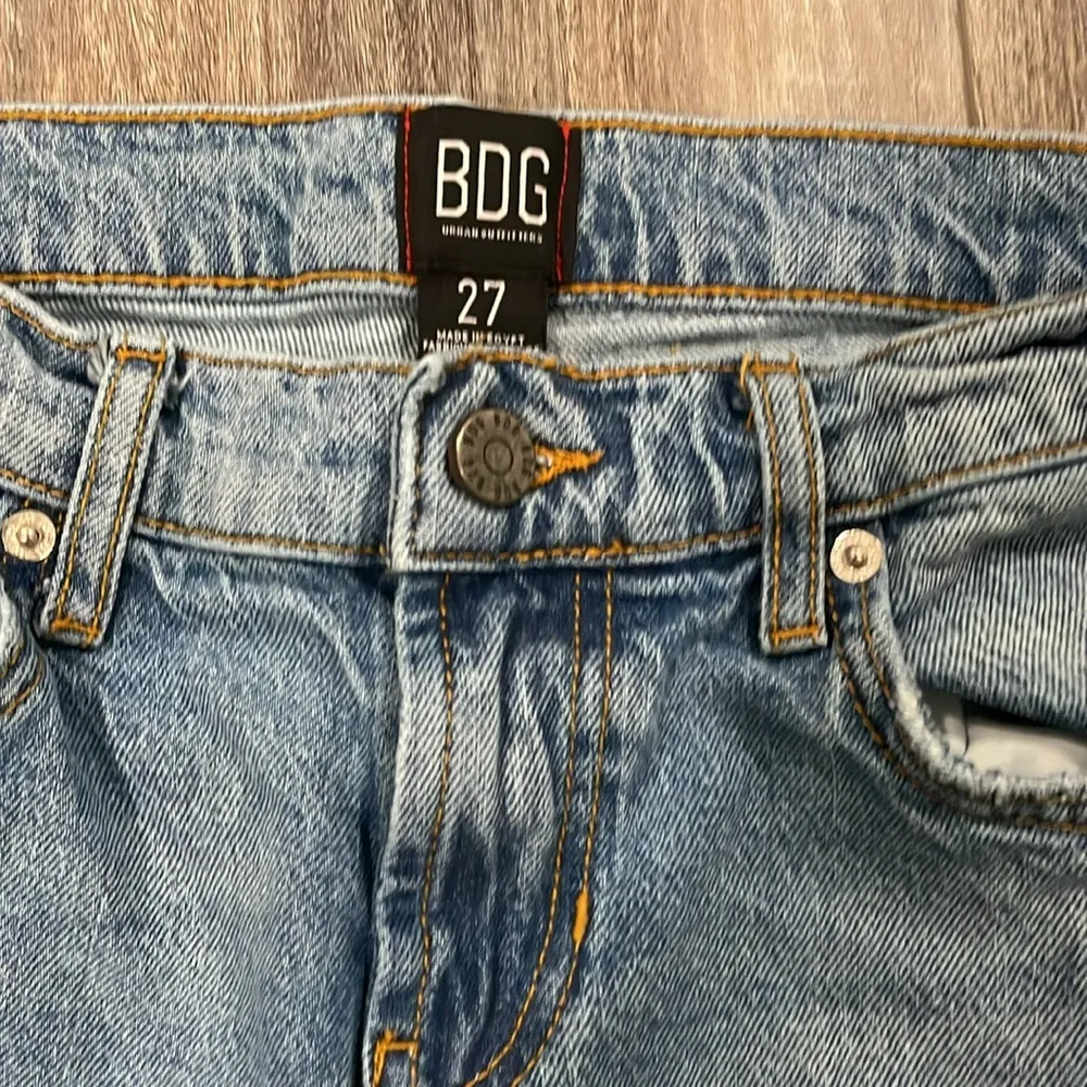 BDG x urban outfitters y2k light blue denim flare jeans size 27 - Image 3