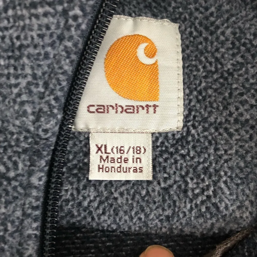 Tweed Full Zip Kentwood Sweater Vest Blue Pockets Size XL Unlined Cozy - Image 6