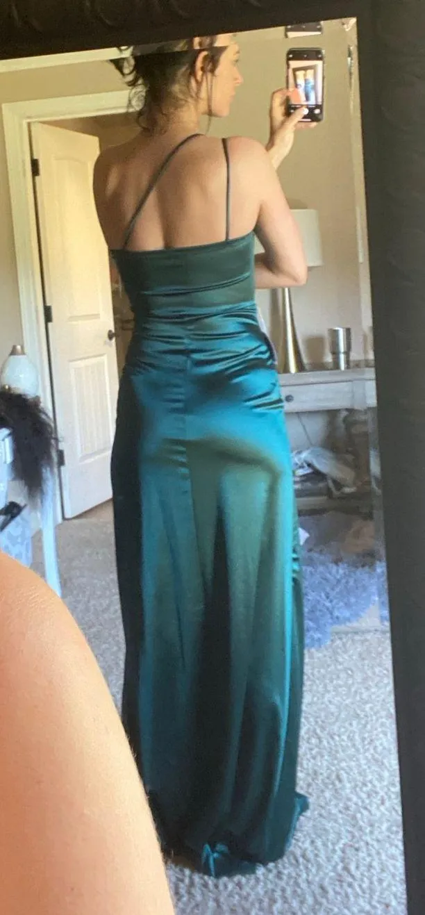 Windsor Satin Dress - Image 3