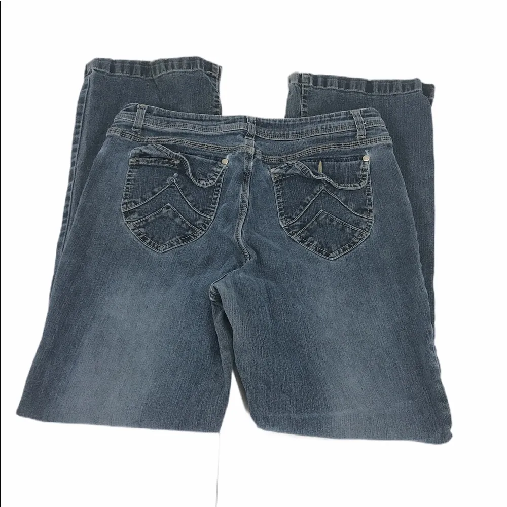 Maurice Sasson Kikit Bootcut Jeans, Blue, 12 - Image 4