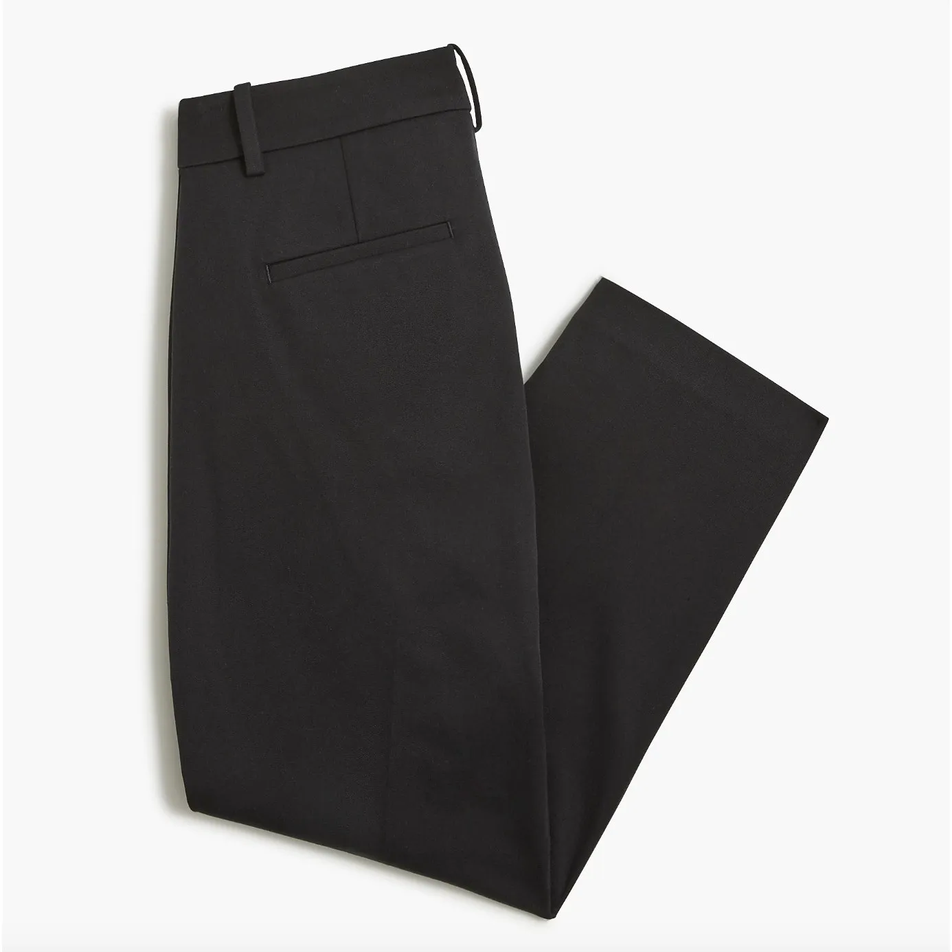J.Crew Petite Slim Straight Leg Capri Pant Black Classic Cotton Blend US 0P NWT - Image 5