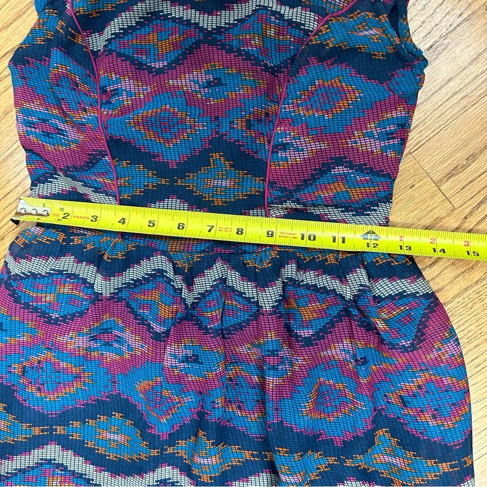Band Of Gypsies | Geometric Boho Short Sleeve Lined Mini Dress Size XS - Image 11
