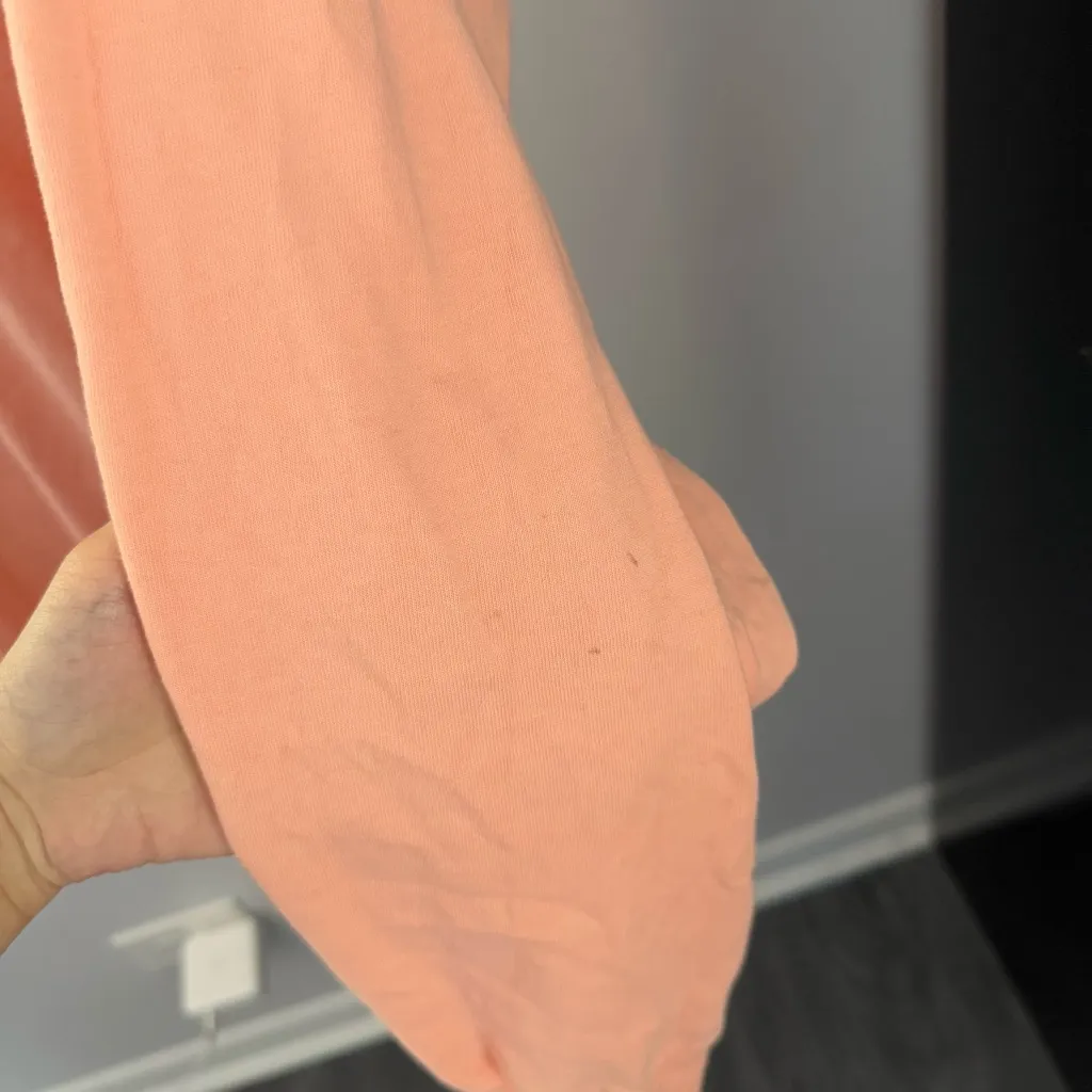 Walt Disney World Medium Peach Pink Gold Glitter Spirit Jersey Glitter Oversized - Image 5