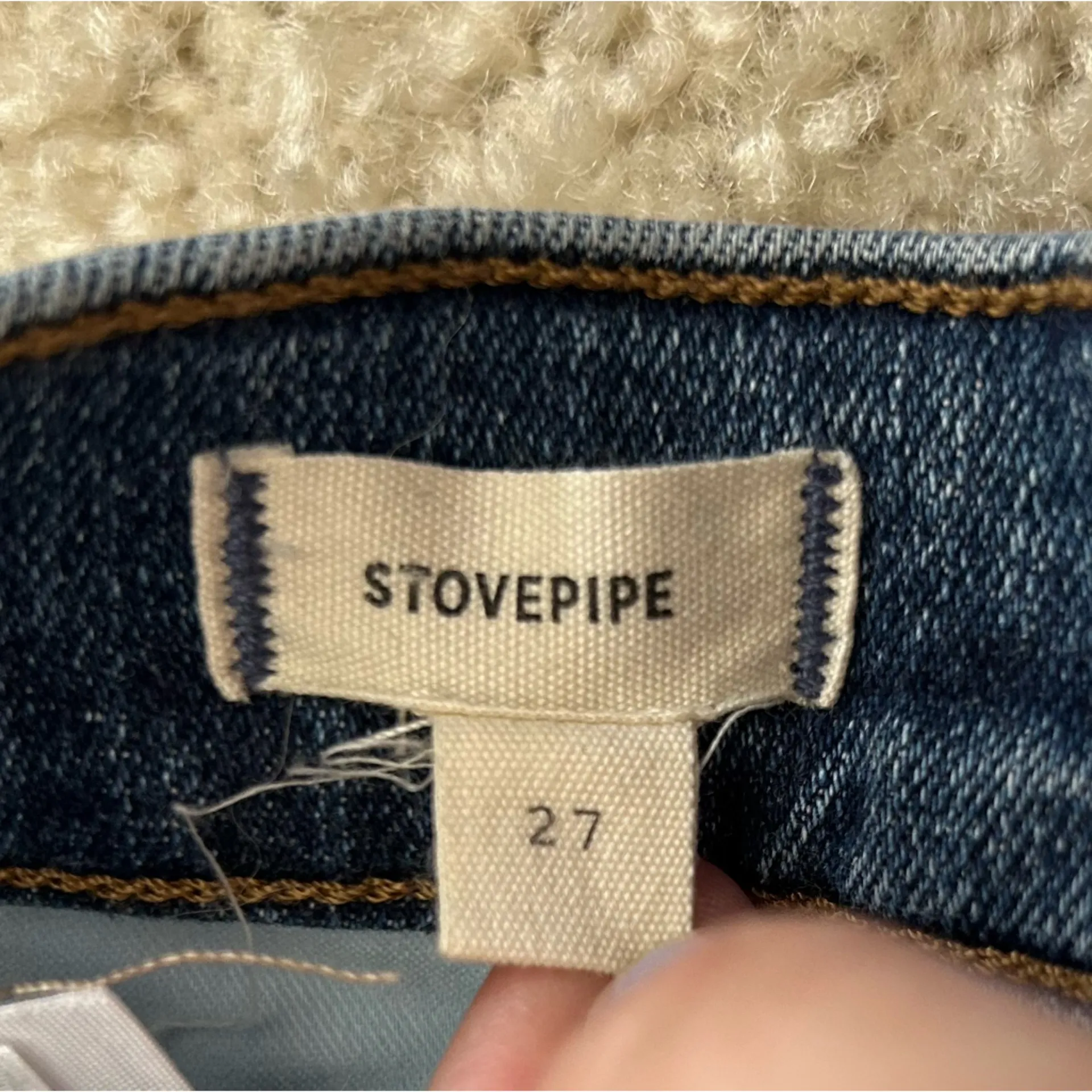 Madewell Stovepipe Jeans Size 27 - Image 8