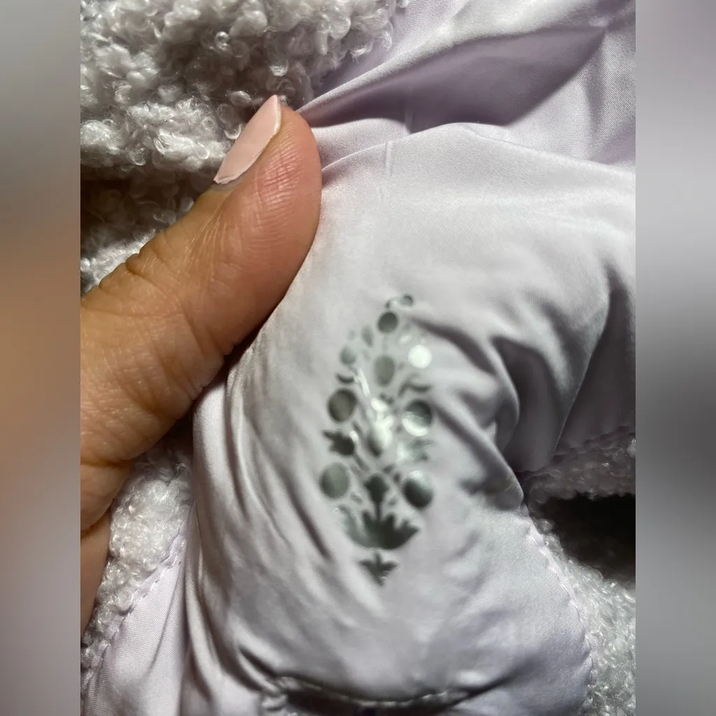 Free People FP Movement Fuzzy Was She Fleece Pullover. Purple Size M - Image 6