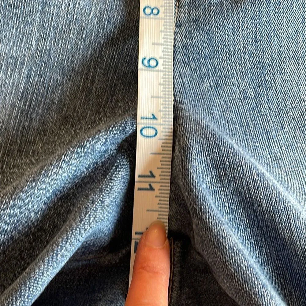 Gloria Vanderbilt Womens Amanda Jeans Denim Stretch Medium Wash Size 16 Short - Image 10