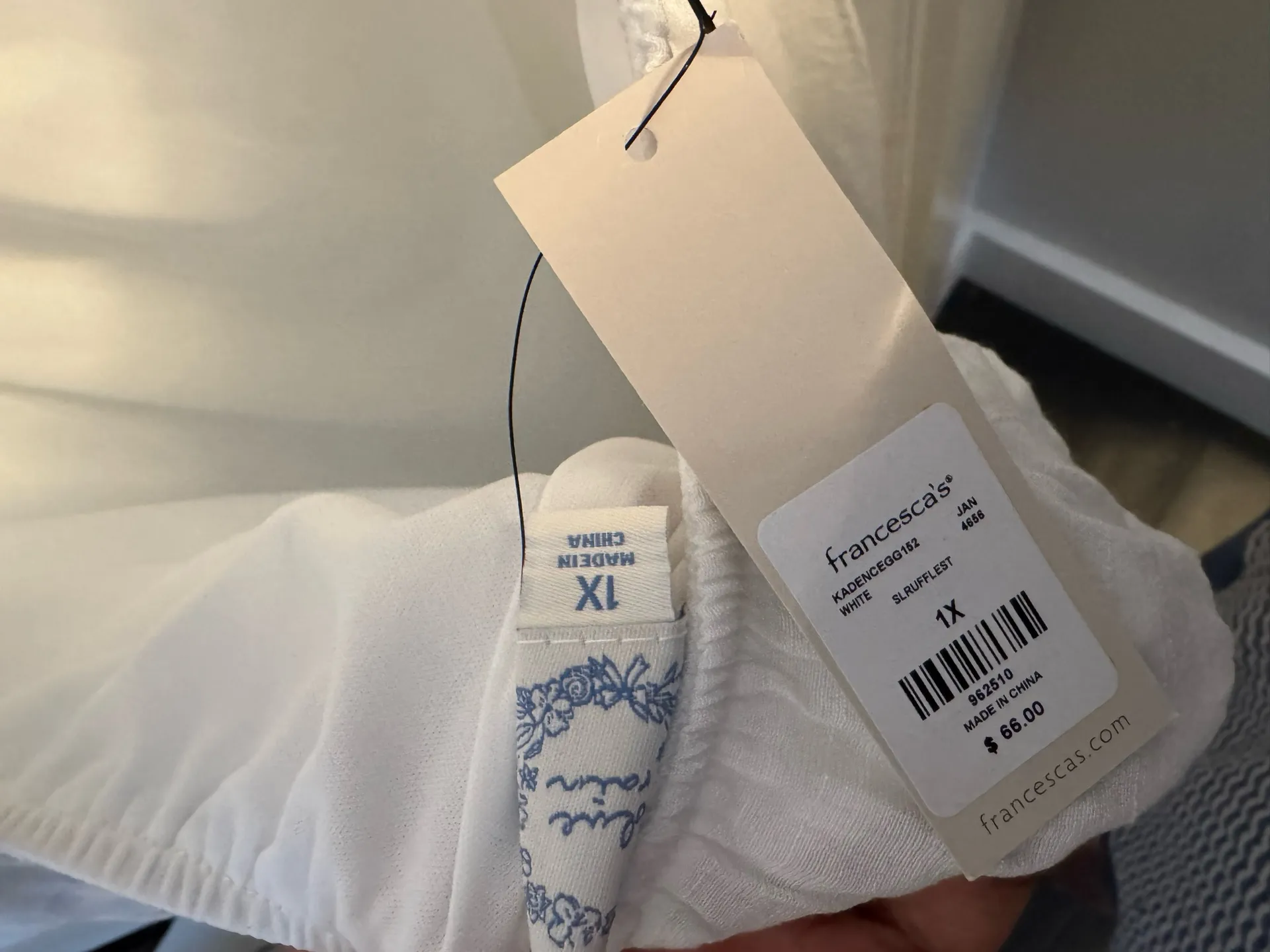 Francesca's Dress White - Image 3