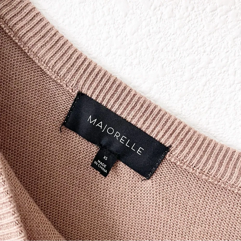 MAJORELLE Charlotte Knit Neutral Jumpsuit in Taupe - Image 4