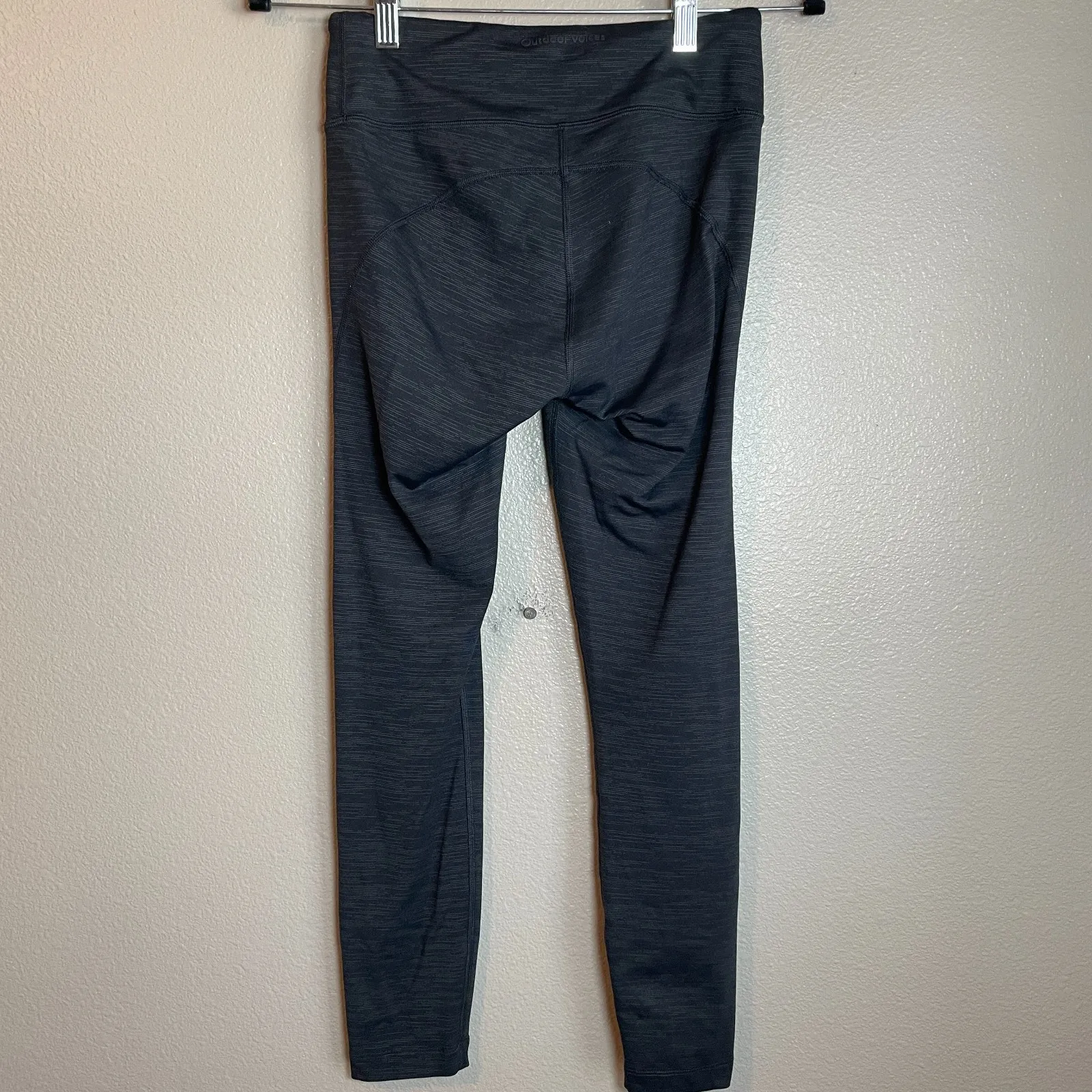 Outdoor Voices Leggings Women’s Small Dark Gray Stretch Pull On Yoga Pilates - Image 4