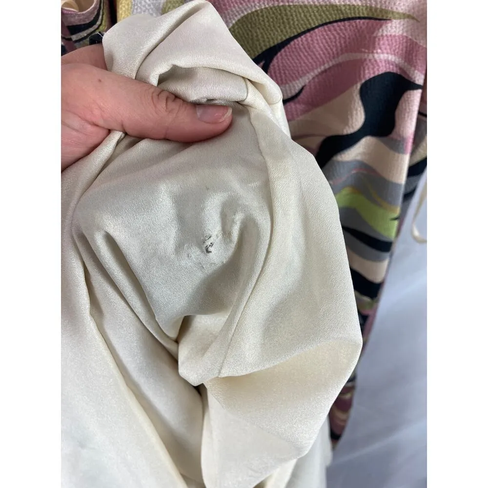 Ted Baker Warrenn Printed Button Through Cami Dress in dusky pink size 00 - Image 7