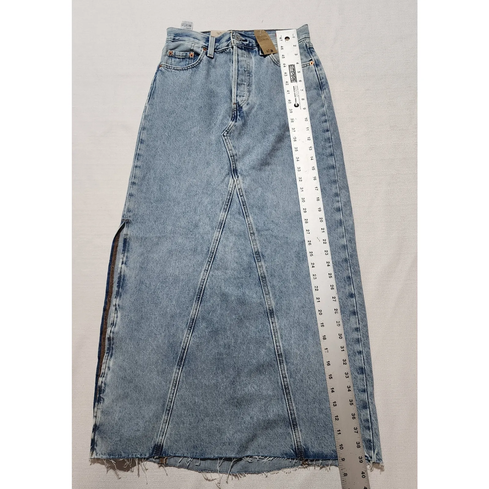 Levi's skirt slide slit waist 26'' button-fly - Image 2