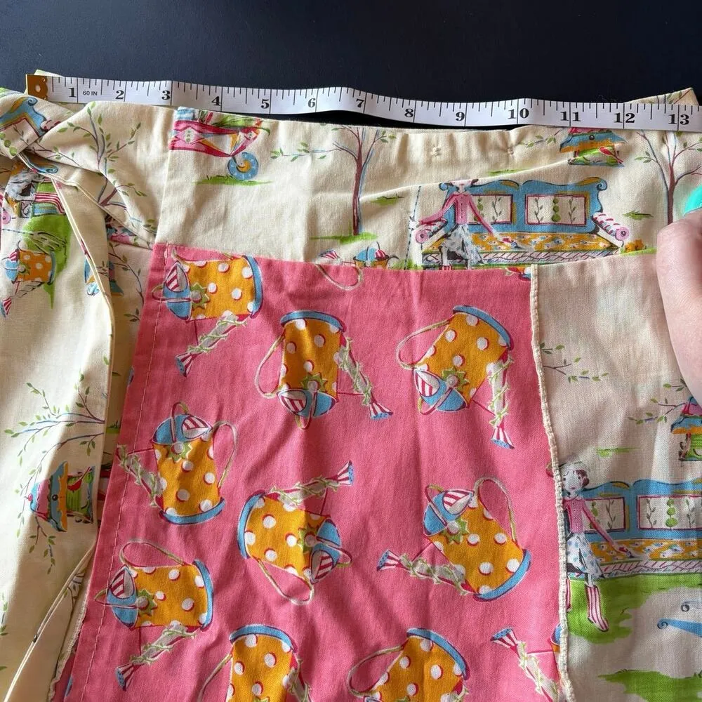 Vintage Retro Whimsical Gardening Baking Apron Tradwife Cottagecore Homemaker - Image 11