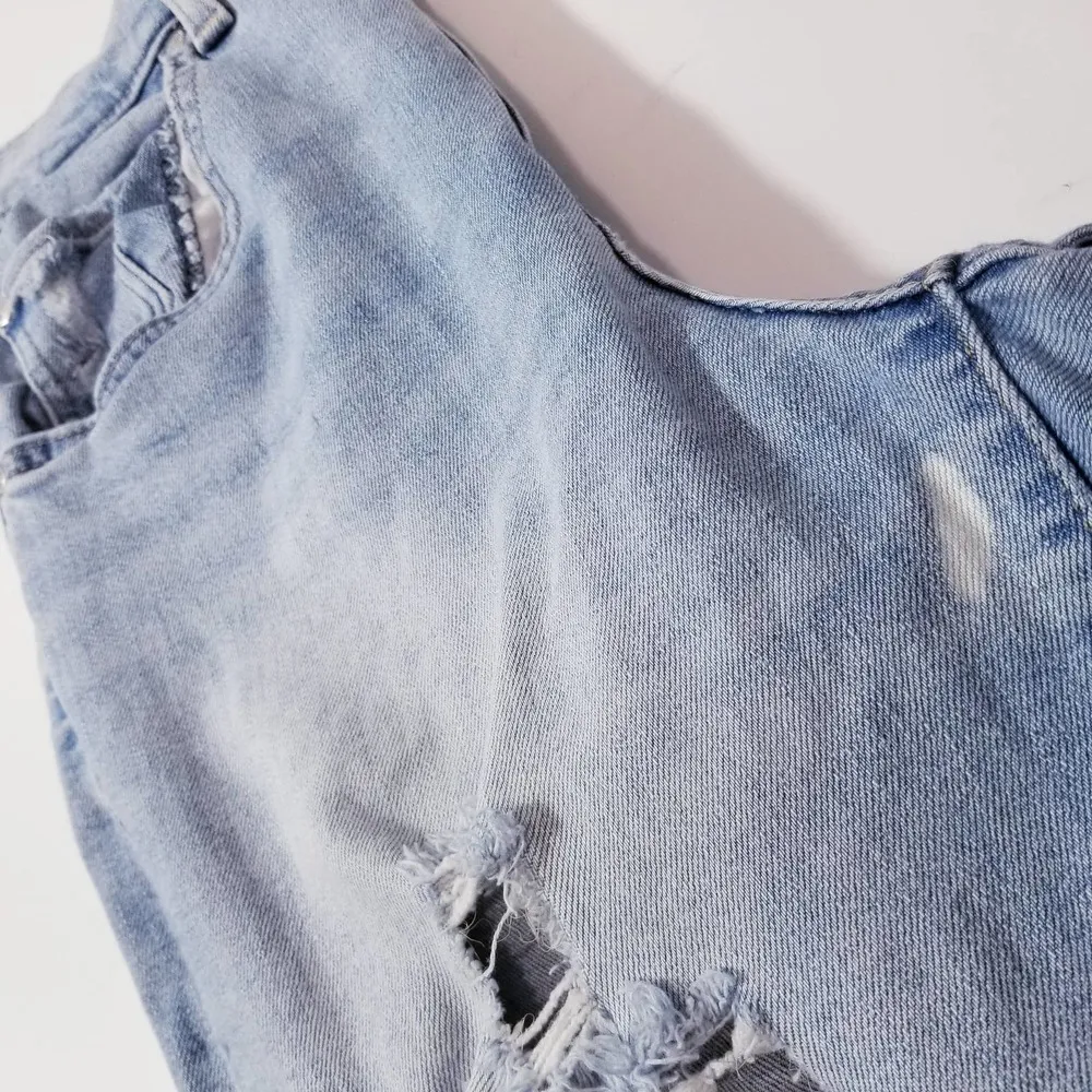 Levi's Silver Tab Distressed Ripped Mom Jeans - Image 12