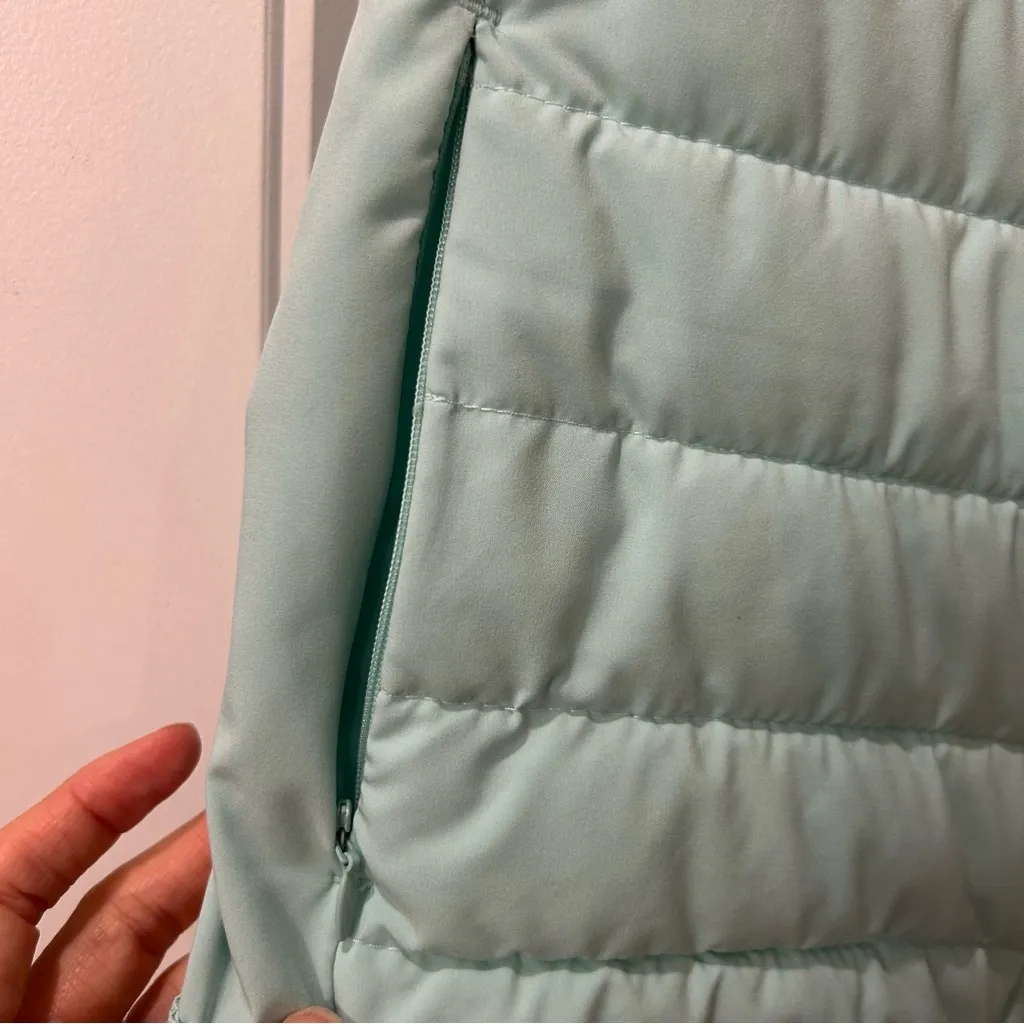 Tangerine Light Blue Quilted Vest Women’s Small - Image 3