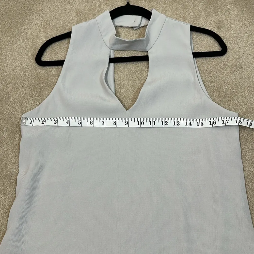 Waverly Grey Liberant Women Shift Sleeveless Halter Neckline Lined Dress Size 6 - Image 3