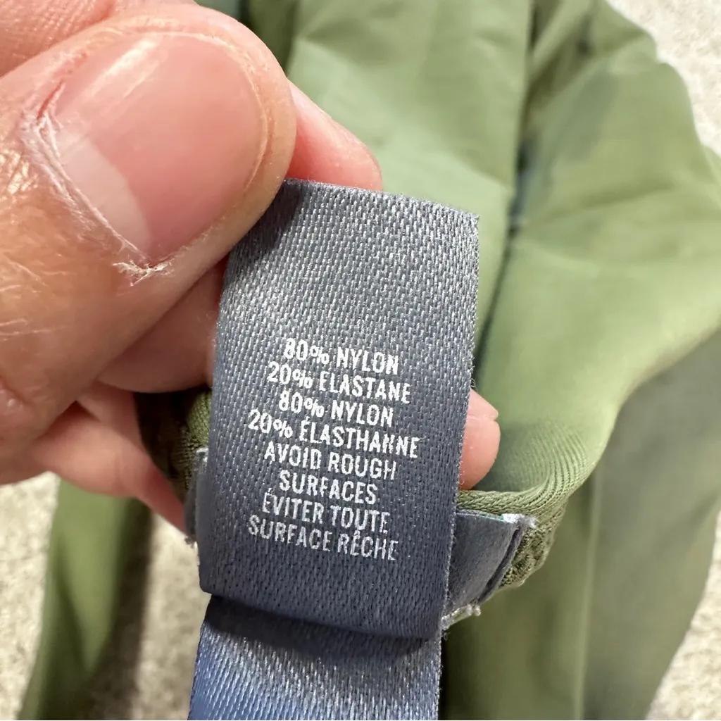 Aerie Women’s Shine Birthday Super Scoop Cheekiest One Piece Swimsuit in Green S - Image 11