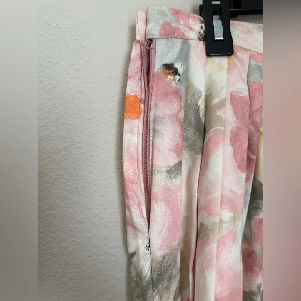 Vintage Jessica Howard Floral Pink 2 Piece Skirt Set, Size 10 - Image 12
