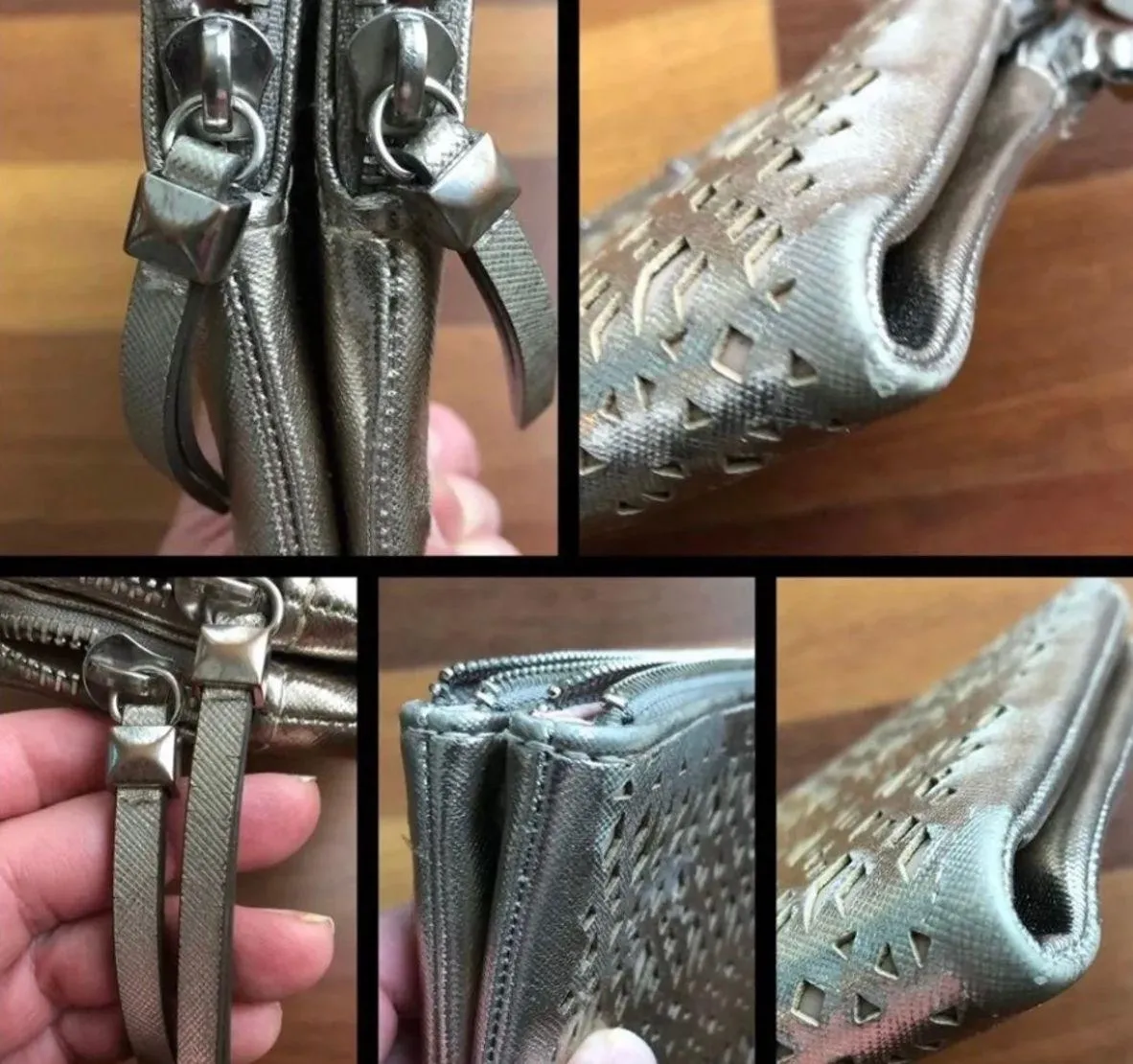 Stella And Dot Laser Cut Clutch  - Image 10