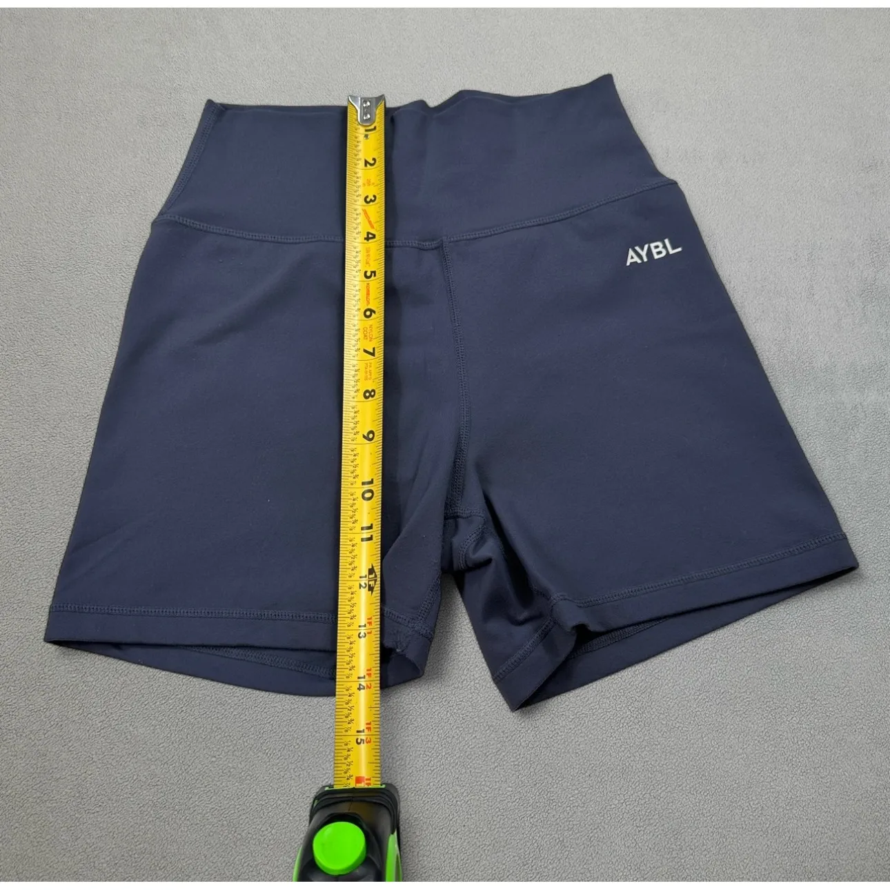 AYBL Core Shorts S Womens Blue Grey Staple Seamless Training Compression Fitted - Image 5