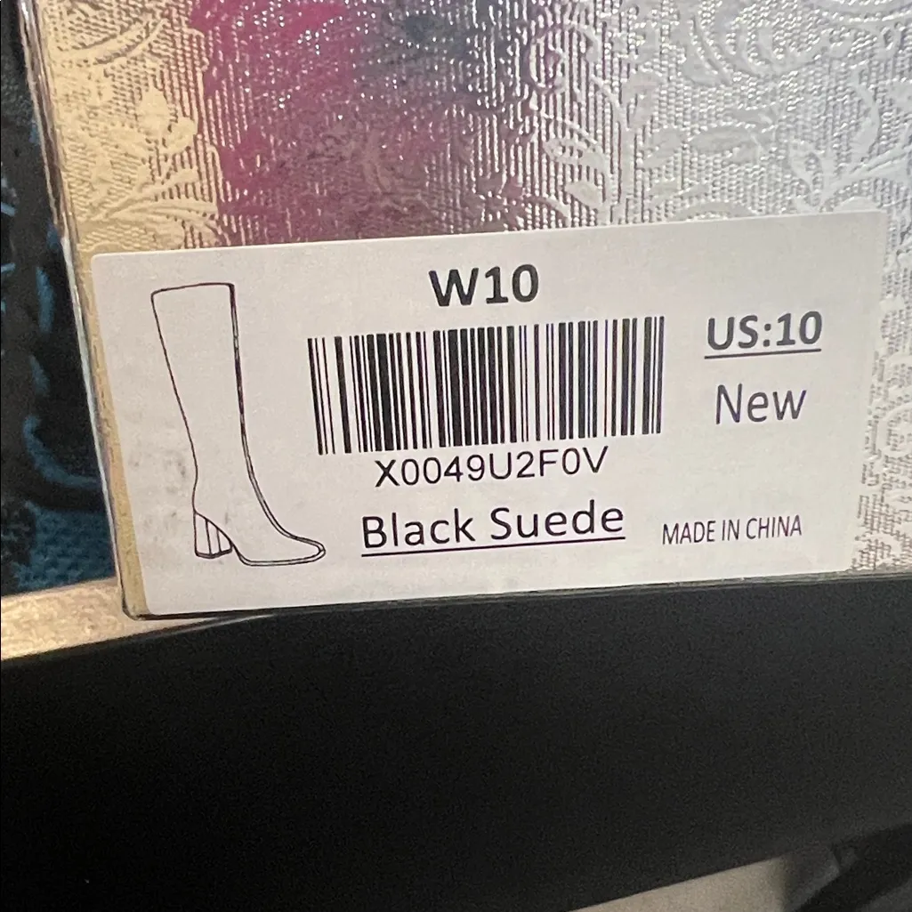 Black Over the Knee Boots - Image 6