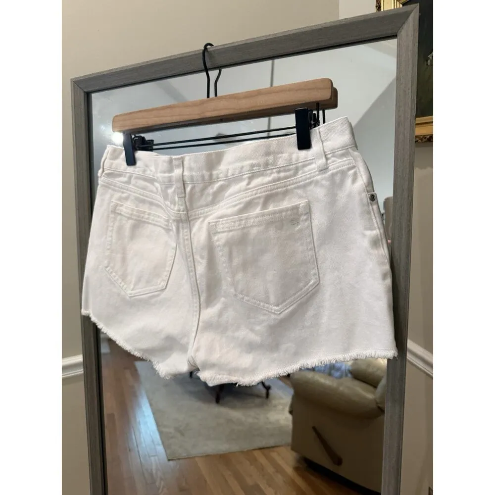 Southern Tide Women's Denim Shorts White Size 30 - Image 3
